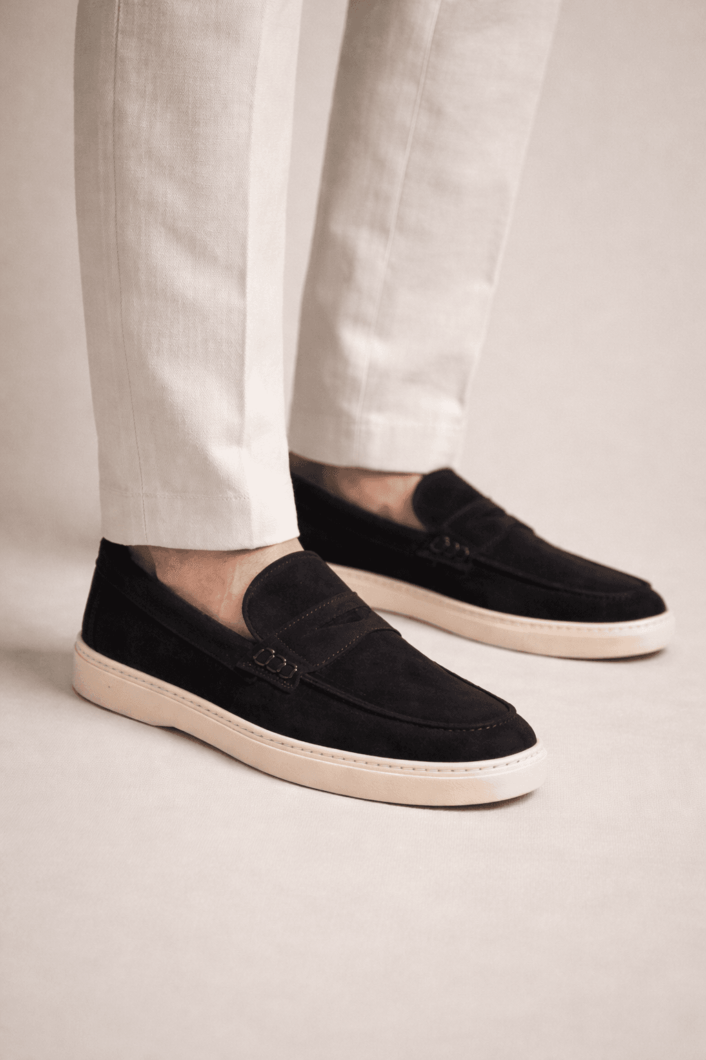 73/1242901 Sapato Camurça Azul Marinho